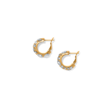 Trust Your Journey Hoop Earrings