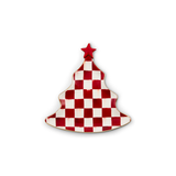 Cherry Check Tree Trinket Tray