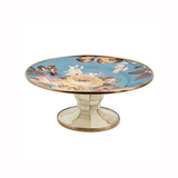Wild Rose Slate Mini Pedestal Platter