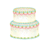 Birthday Cake Placemat