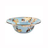 Wild Rose Slate Serving Bowl