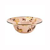 Wild Rose Mauve Serving Bowl