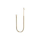 Trust Your Journey Pearl Chain Short Necklace