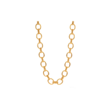 Cleopatra Regal Link Necklace, 16" + 2"