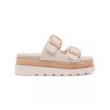 Mythical Espadrille Platform Sandal, Bone