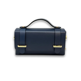 Top-Handle Crossbody Bag, Navy