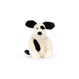 Bashful Black & Cream Puppy, Medium