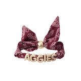 Texas A&M Aggies Bandana Slider Bracelet