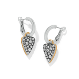 Love Messages Be Love Reversible Hoop Earrings