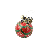 Cozy Christmas Capiz Jumbo Ball Ornament