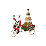 Bake Shop Bicycle Santa