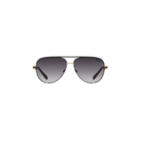 High Key Twist Sunglasses, Black/Smoke
