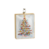 Sugarplum Tree Rectangle Ornament