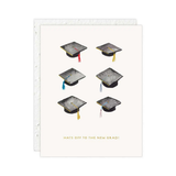 Hats Off Graduation Card