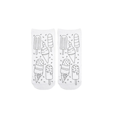 Ice Cream Coloring Socks