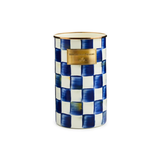 Royal Check Utensil Holder