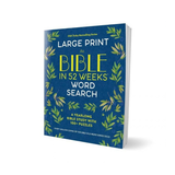 The Bible in 52 Weeks Word Search - Large Print