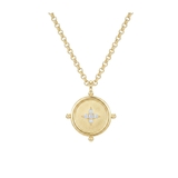 Legacy Coin Pendant Necklace in Gold