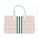Canvas Tote, Mahjong Pink