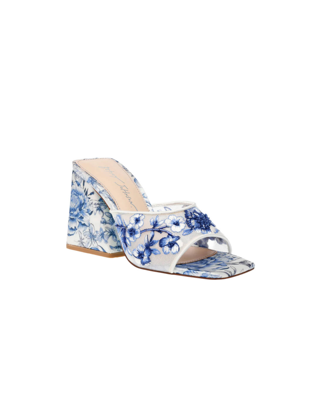 Roo Heel, Blue Floral