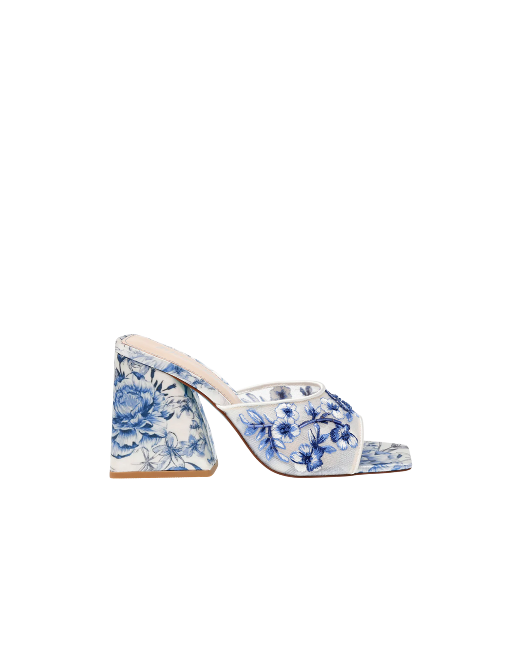 Roo Heel, Blue Floral