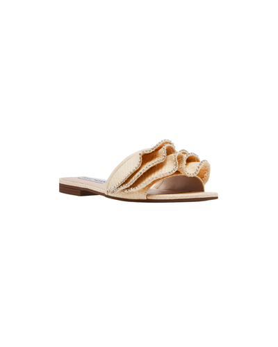 Lilou Crystal Sandal, Raffia