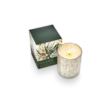 Balsam & Cedar Small Boxed Crackle Glass Candle