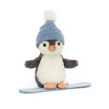 Peanut Penguin Snowboarding
