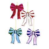 Glittered Bows Ornament
