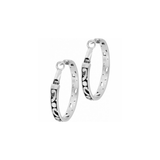 Contempo Medium Hoop Earrings