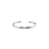 Bloom Cuff Bracelet, Silver