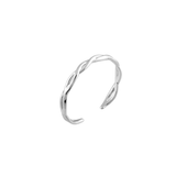 Bloom Cuff Bracelet, Silver