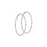 Grande Hoop Charm Earrings