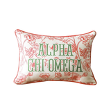 Custom Sorority Toile Pillow
