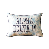 Custom Sorority Toile Pillow