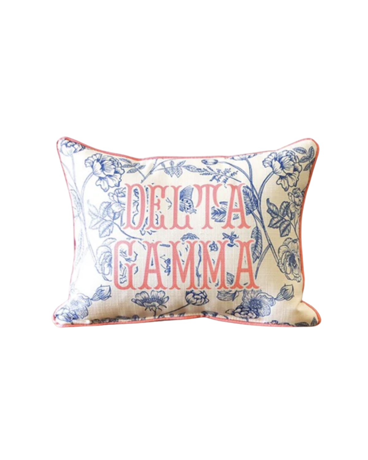 Custom Sorority Toile Pillow