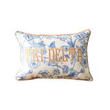 Custom Sorority Toile Pillow