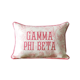 Custom Sorority Toile Pillow