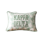 Custom Sorority Toile Pillow