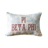 Custom Sorority Toile Pillow