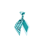 Twirl & Tie Scarf Accessory, Sicily Stripes Teal