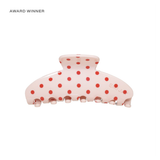 Big Effing Clip, Blush Polka Dot