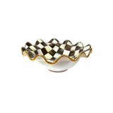Courtly Check Medium Ceramic Fluted Serving Bowl
