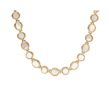 Saratoga Tennis Necklace, Mother of Pearl