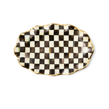 Courtly Check Ceramic Serving Platter