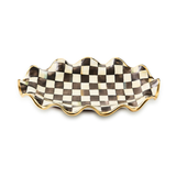Courtly Check Ceramic Serving Platter