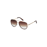 All in Mini Sunglasses, Tortoise Frame/Brown Fade Lens