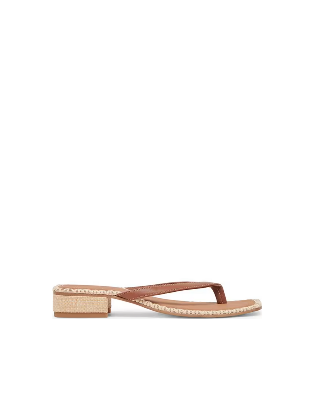 Barty Leather Thong Sandals