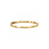 Meridian Zenith Station Bangle, Gold