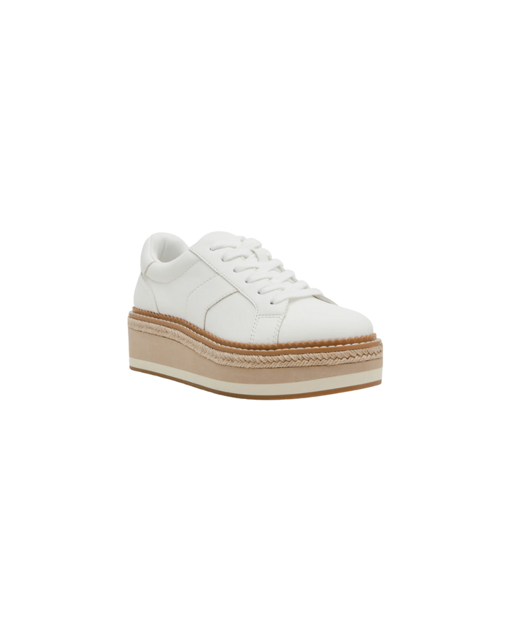 Bailey Espadrille Platform Sneaker, White